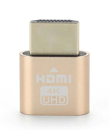 5245 Hdmi 4k Uhd Dummy Plug Minning Bitcoin Sanal Monitör Ekran Kartı Emülatörü