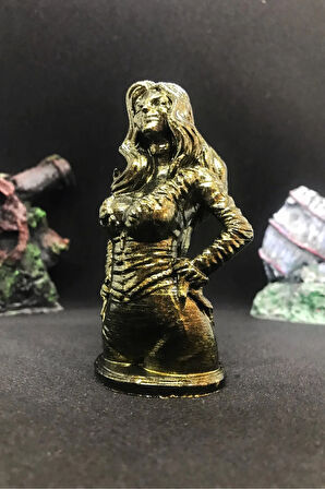 DC Catwoman Büst 10cm - Gold Efekt
