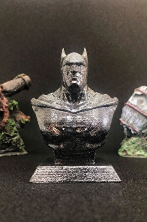 Batman Büst 10cm - Silver Efekt