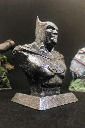 Batman Büst 10cm - Silver Efekt
