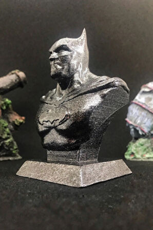 Batman Büst 10cm - Silver Efekt