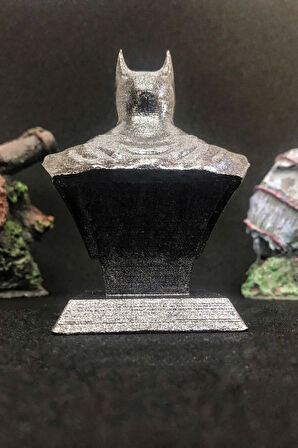 Batman Büst 10cm - Silver Efekt