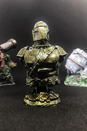 Star Wars Mandolarian Büst 10cm - Gold Efekt