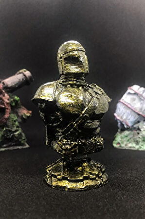 Star Wars Mandolarian Büst 10cm - Gold Efekt