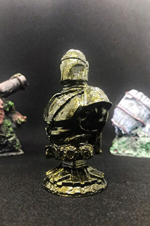 Star Wars Mandolarian Büst 10cm - Gold Efekt