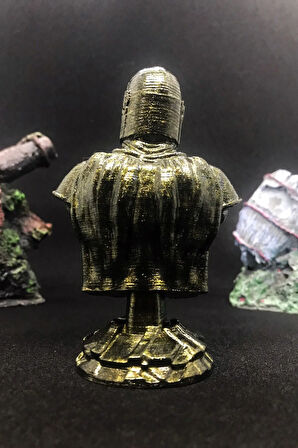 Star Wars Mandolarian Büst 10cm - Gold Efekt