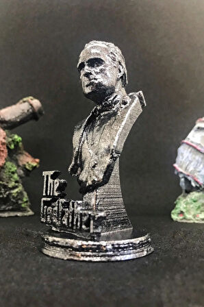 Godfather Büst 10cm - Silver Efekt