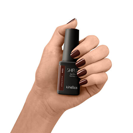 Kinetics Shield Gel Polish Kalıcı Oje Alluring Brown 410 15ml
