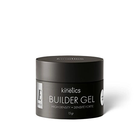 Kinetics Builder Gel High Density Protez Tırnak Jeli UV Gel Crystal Clear (Şeffaf) 15gr