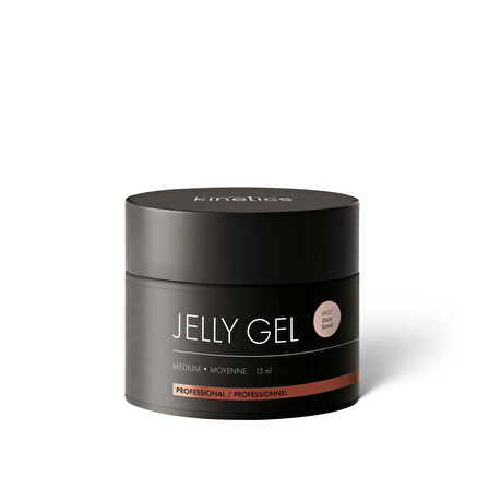 Kinetics Jelly Gel Protez Tırnak Jeli UV Gel 927 Dark Sand (Koyu Kum Beji) 15ml