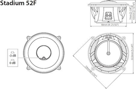 JBL STADİUM 52F COAXİEL 13CM HOPARLÖR