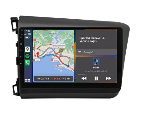 Honda Civic FB7 Android Multimedya Sistemi (2012-2016)