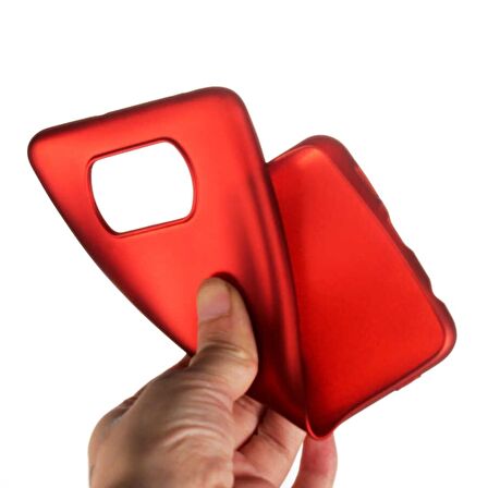 Smcase Xiaomi Poco X3 NFC Kılıf Lüks Tpu Mat Silikon  Nano Ekran Koruyucu