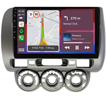 Honda Jazz Android Multimedya Sistemi (2002-2008)for-x 6/128