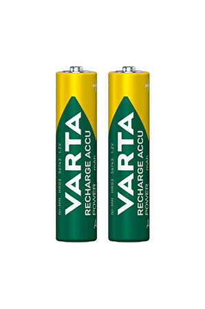 VARTA NI-MH 1.2V 800 MAH HR03 AAA ŞARJLI 2Lİ İNCE KALEM PİL (81)