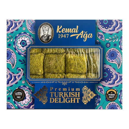 Premium Antep Fıstıklı Çikolata Dolgulu Lokum 450gr