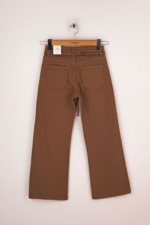 BİYE KEMERLİ GABARDİN PANTOLON