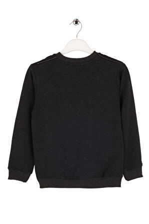 Mutlu Kids Erkek Çocuk Bisiklet Yaka Sweatshirt