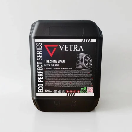 ultra parlak islak görünümlü lastik parlatıcı 5kg