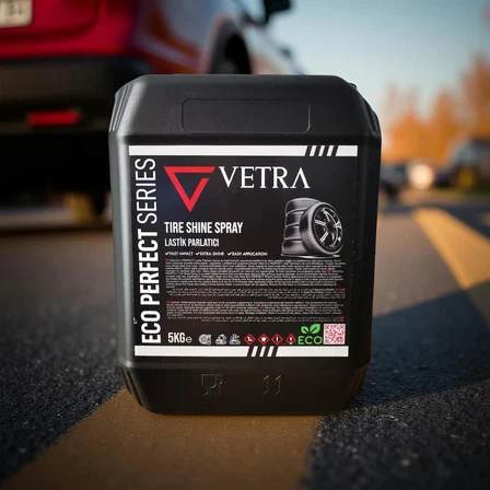 ultra parlak islak görünümlü lastik parlatıcı 5kg