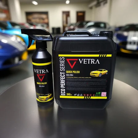 Ultra Parlaklık Yüksek Su İtici Seramik Katkılı Hızlı Cila Quick Wax 5KG+500ML HEDİYE