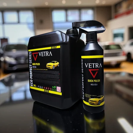 Ultra Parlaklık Yüksek Su İtici Seramik Katkılı Hızlı Cila Quick Wax 5KG+500ML HEDİYE