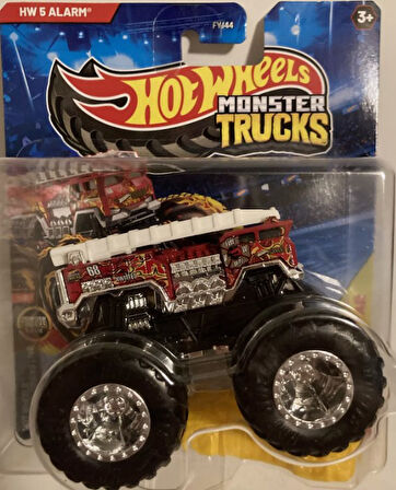 2025 Hot Wheels Monster Trucks HW Live Red 5 ALARM Fire Truck
