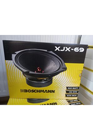 bossmann xjx-69 oval midrange hoparlör takımı