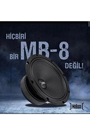 Mb-8 20cm Midrange Hoparlör Takımı