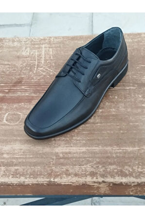 Erkek Mevsimlik Kundura Hakiki Deri  Kauççuk Taban Bağlı