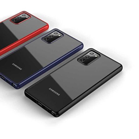 Smcase Samsung Galaxy Note 20 Kılıf Hom Bumper Silikon
