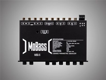 MOBASS MVQ-6 PARAMETRIC EQUALIZER