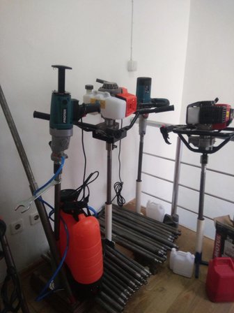 BENZİNLİ EL SONDAJ KAROT MAKİNESİ 3 HP 5 METRE SET FULL