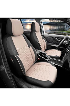 Elegance Design Universal Seat Cover Black-beige