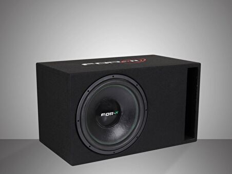 FOR-X XW-2415 38CM 700RMS SUBWOOFER KABİNLİ