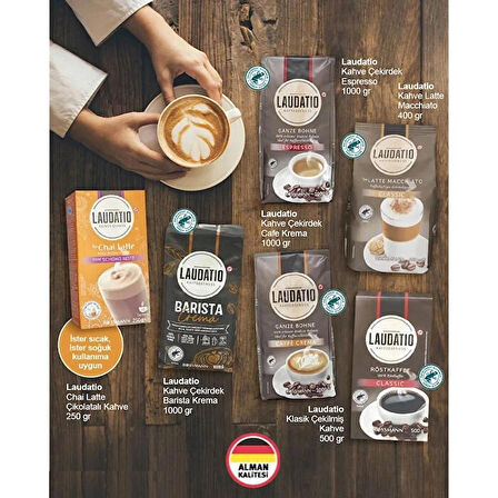Barista Espresso Çekirdek Kahve 1 Kg İthal Alman Çekirdek Kahve Espresso Çekirdek Kahve