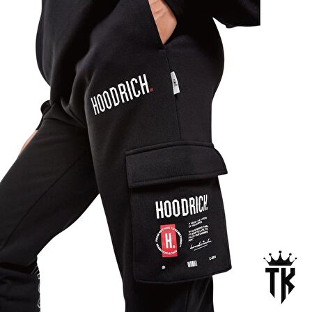 Hoodrich Azure Eşofman Altı Siyah