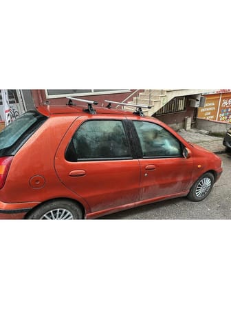 Fiat Albea Ara atkı Oluksuz Tip Port Bagaj Tavan Çıtası Ara Atkı Kapıdan Sıkıştırmalı