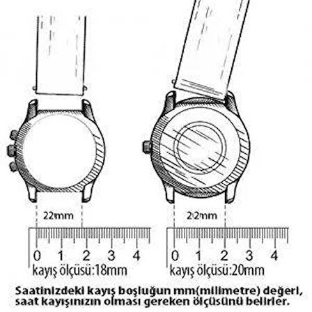 22 mm  akilli-saat-icin-22mm--desenli-siyah beyaz    -silikon-saat-kordonu-  2222