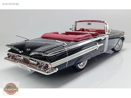 Motormax 1:18 1960 Chevrolet İmpala Diecast Model Araba