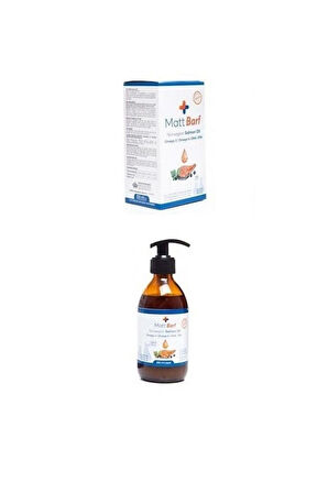 Matt Barf Kedi Köpekler Için Balık Yağı 250 ml