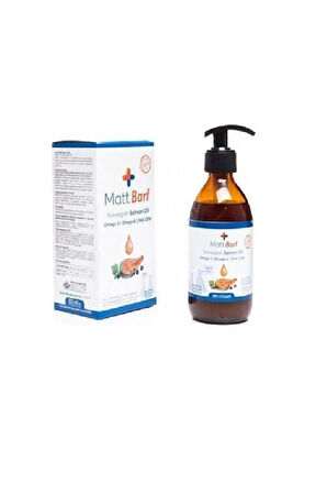 Matt Barf Kedi Köpekler Için Balık Yağı 250 ml