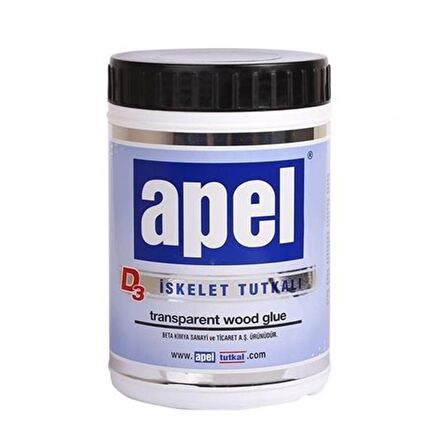 Mitre Apel D3 Şeffaf İskelet Tutkalı Galon 4 kg