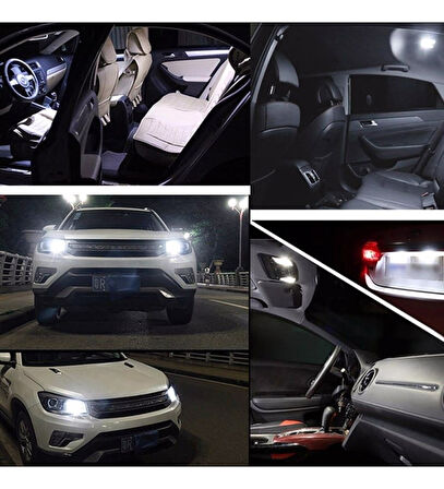 2 Adet BUZ MAVİ Renk T10 Dipsiz Led Ampul 24 LEDLİ Park Ampulü Gündüz Farı Yüksek Işık Güçlü