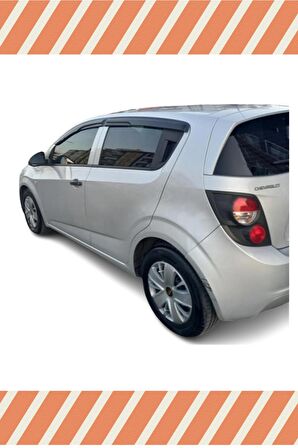 Chevrolet  aveo  hb 2012 ve sonrası modellerine özel 4’lü mügen cam rüzgarlığı