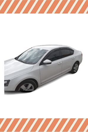 Skoda octavia sedan 2013 ve sonrası modellerine özel 4’lü mügen tip cam rüzgarlığı