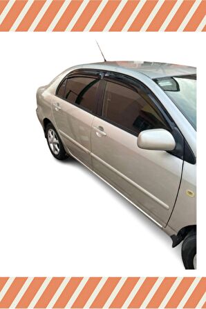 Toyota Corolla sedan2001-2007 modellerine özel 4’lü mügen tip cam rüzgarlığı