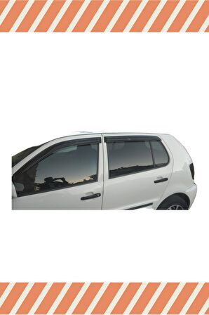 Volkswagen polo hb 1994-2001 modellerine özel 4’lü mügen tip cam rüzgarlığı