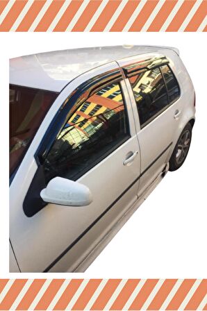 Volkswagen golf 4 hb 1998-2004 modellerine özel 4’lü mügen tip cam rüzgarlığı