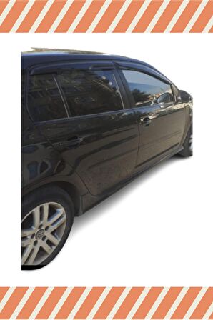 Volkswagen golf  5 2005-2009 modellerine özel 4’lü mügen tip cam rüzgarlığı